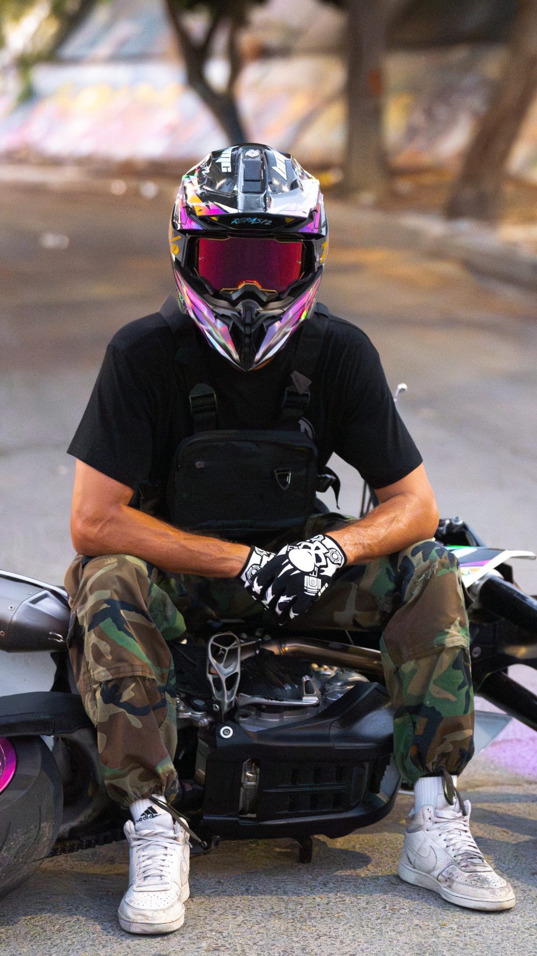 Bike mafia chestbag(Purple)